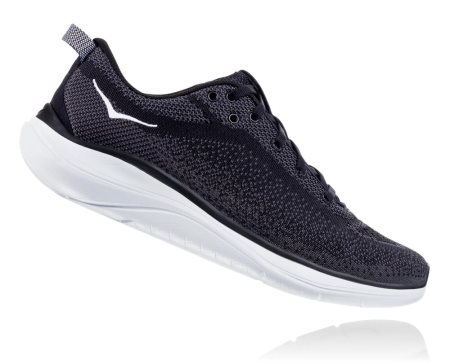 Hoka One One Hupana Flow Moški Road Tekaški Čevlji Črna / Temno Siva SI-158476X